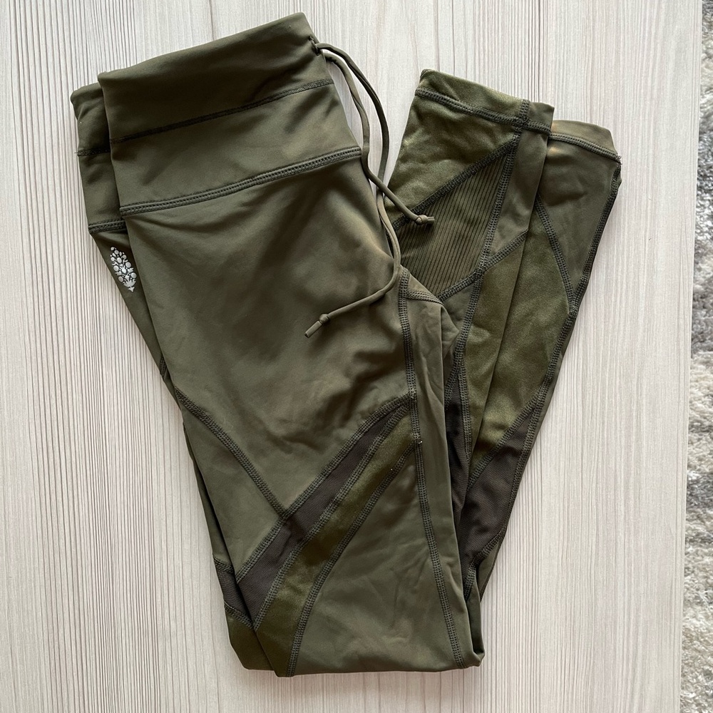 Free People Mesh-Panel Legging